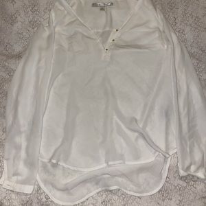 Lauren Conrad white blouse
